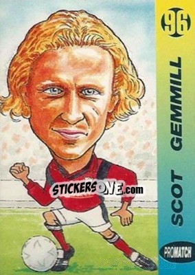 Sticker Scot Gemmill - 1996 Series 1 n. 98 - Promatch