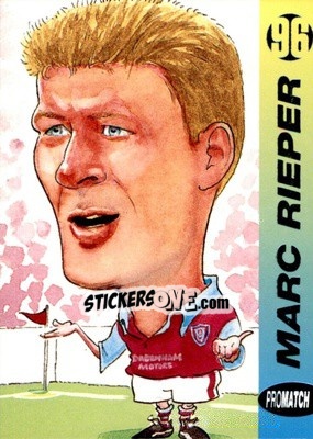 Sticker Marc Rieper - 1996 Series 1 - Promatch