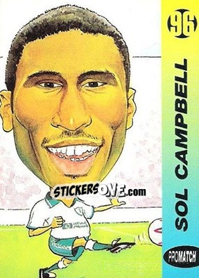 Sticker Sol Campbell - 1996 Series 1 n. 106 - Promatch