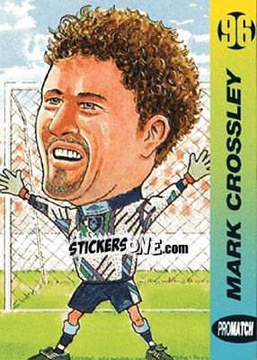 Sticker Mark Crossley - 1996 Series 1 n. 108 - Promatch