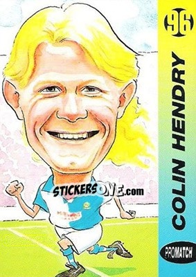 Sticker Colin Hendry - 1996 Series 1 - Promatch