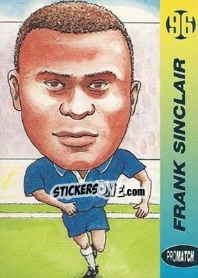 Cromo Frank Sinclair - 1996 Series 1 n. 110 - Promatch