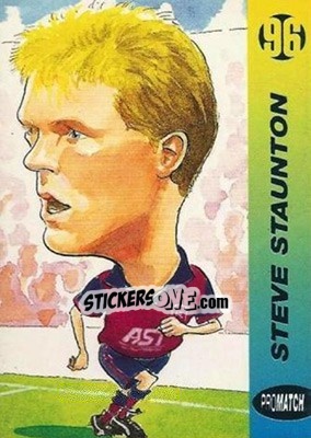 Sticker Steve Staunton - 1996 Series 1 - Promatch