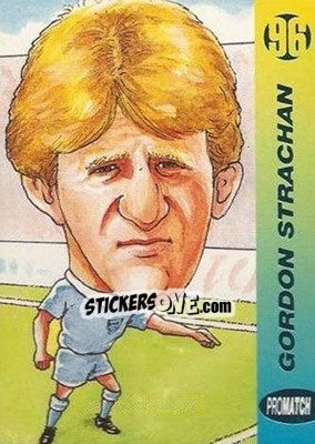 Sticker Gordon Strachan - 1996 Series 1 - Promatch