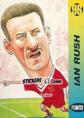 Sticker Ian Rush - 1996 Series 1 n. 114 - Promatch