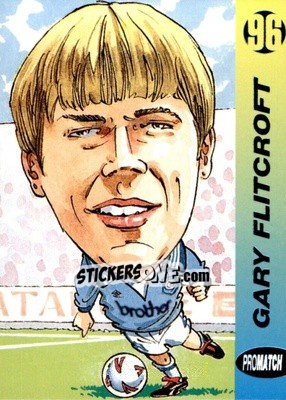 Sticker Garry Flitcroft - 1996 Series 1 n. 118 - Promatch