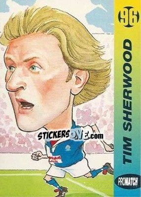 Sticker Tim Sherwood - 1996 Series 1 - Promatch