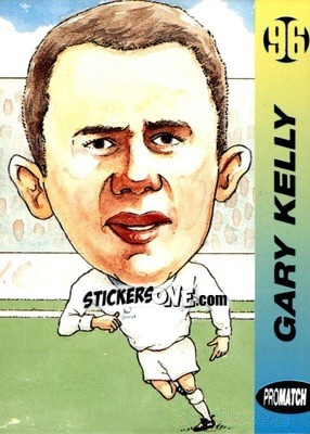 Sticker Gary Kelly - 1996 Series 1 - Promatch