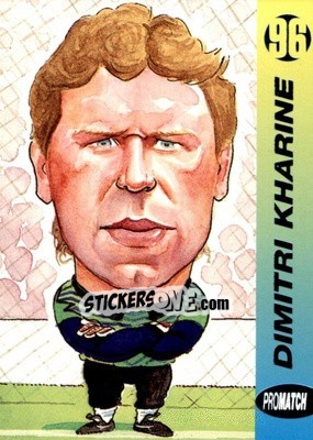 Sticker Dmitri Kharin - 1996 Series 1 - Promatch