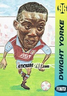 Sticker Dwight Yorke - 1996 Series 1 n. 127 - Promatch
