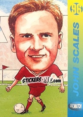 Sticker John Scales - 1996 Series 1 n. 130 - Promatch