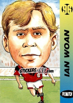 Sticker Ian Woan - 1996 Series 1 - Promatch