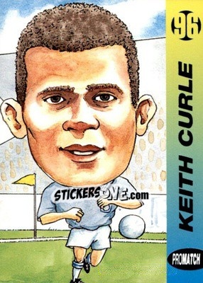 Sticker Keith Curle - 1996 Series 1 - Promatch