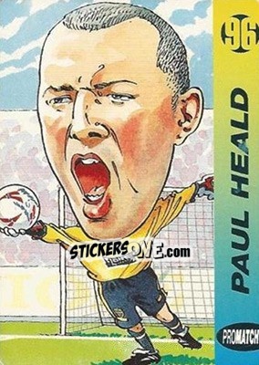 Sticker Paul Heald - 1996 Series 1 n. 137 - Promatch