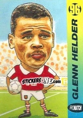 Sticker Glenn Helder - 1996 Series 1 - Promatch