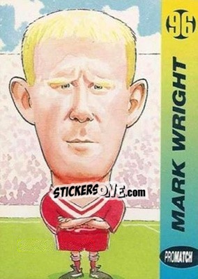 Sticker Mark Wright - 1996 Series 1 n. 139 - Promatch