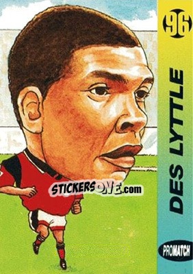 Sticker Des Lyttle - 1996 Series 1 - Promatch