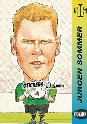 Sticker Jurgen Sommer - 1996 Series 1 - Promatch