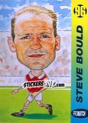 Sticker Steve Bould - 1996 Series 1 n. 145 - Promatch