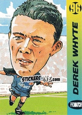 Sticker Derek Whyte - 1996 Series 1 - Promatch