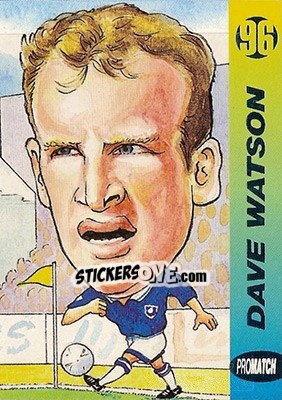 Sticker Dave Watson - 1996 Series 1 - Promatch