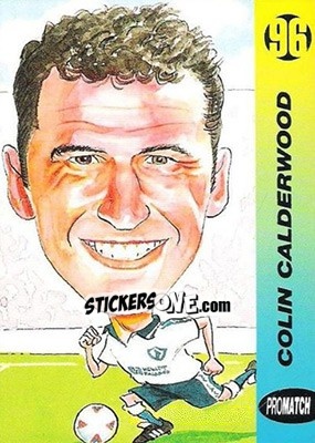 Sticker Colin Calderwood - 1996 Series 1 n. 151 - Promatch