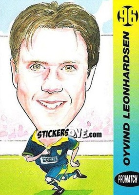Sticker Oyvind Leonhardsen - 1996 Series 1 n. 152 - Promatch