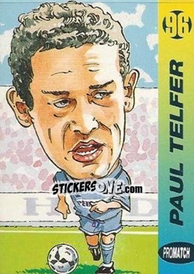 Sticker Paul Telfer - 1996 Series 1 n. 155 - Promatch