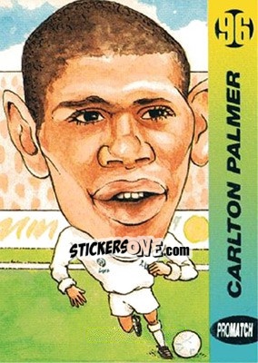 Sticker Carlton Palmer - 1996 Series 1 n. 157 - Promatch