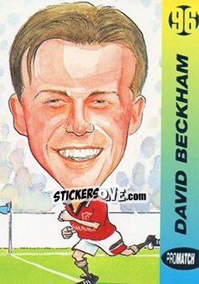 Sticker David Beckham - 1996 Series 1 - Promatch