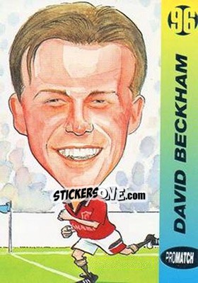 Sticker David Beckham