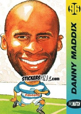 Sticker Danny Maddix - 1996 Series 1 - Promatch