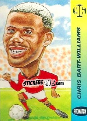 Sticker Chris Bart-Williams - 1996 Series 1 n. 161 - Promatch