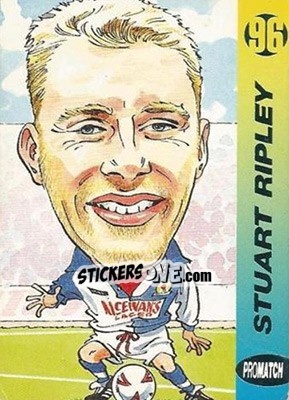 Sticker Stuart Ripley - 1996 Series 1 - Promatch