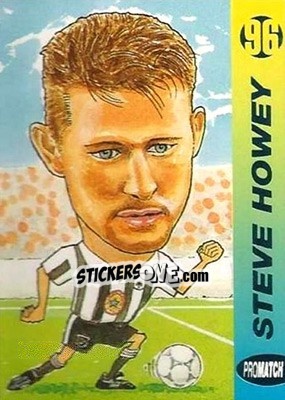 Sticker Steve Howey - 1996 Series 1 - Promatch