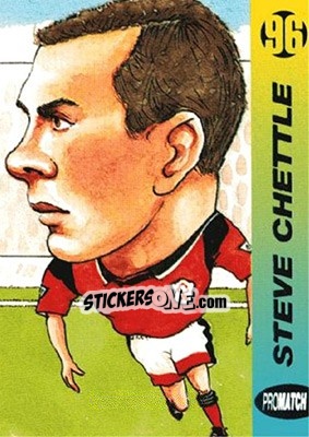 Sticker Steve Chettle - 1996 Series 1 - Promatch