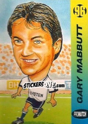 Sticker Gary Mabbutt - 1996 Series 1 - Promatch