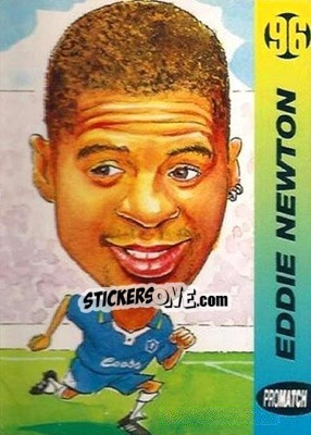 Sticker Eddie Newton - 1996 Series 1 n. 174 - Promatch