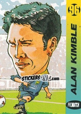 Sticker Alan Kimble - 1996 Series 1 - Promatch