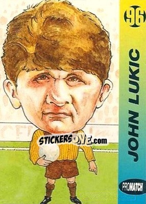 Sticker John Lukic - 1996 Series 1 n. 178 - Promatch