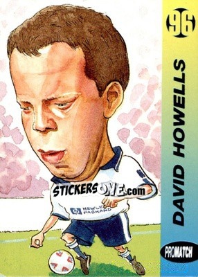 Sticker David Howells - 1996 Series 1 - Promatch