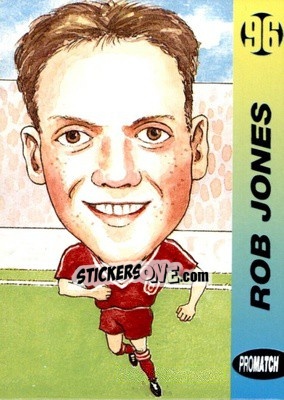 Sticker Rob Jones - 1996 Series 1 n. 187 - Promatch