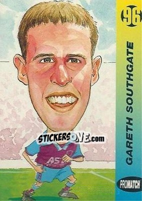 Sticker Gareth Southgate - 1996 Series 1 - Promatch