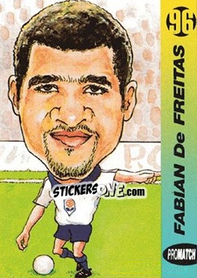 Sticker Fabian De Freitas - 1996 Series 1 - Promatch