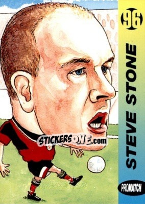 Sticker Steve Stone - 1996 Series 1 - Promatch
