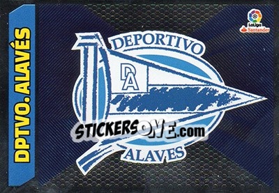 Sticker ESCUDO ALAVéS (1) - Liga Spagnola 2017-2018 n. 1 - Colecciones ESTE