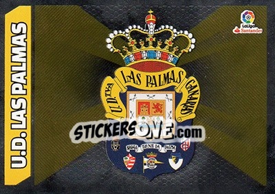 Cromo ESCUDO UD LAS PALMAS (23) - Liga Spagnola 2017-2018 n. 23 - Colecciones ESTE
