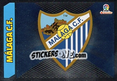 Sticker ESCUDO MÁLAGA (31) - Liga Spagnola 2017-2018 n. 31 - Colecciones ESTE