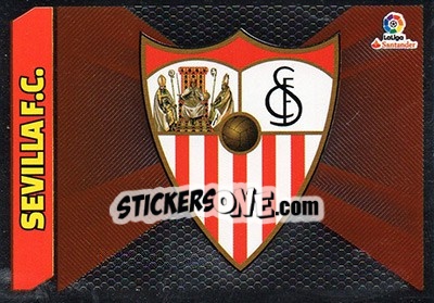 Cromo ESCUDO SEVILLA (35) - Liga Spagnola 2017-2018 - Colecciones ESTE