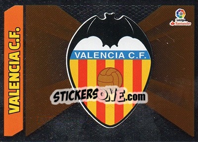 Figurina ESCUDO VALENCIA (37) - Liga Spagnola 2017-2018 - Colecciones ESTE